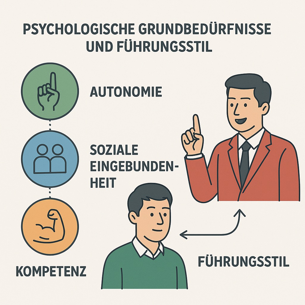 Fuehrung und psychologische Grundbeduerfnisse
